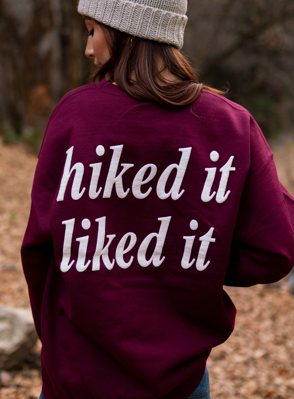 Hiked it Liked it Berry Sweatshirt