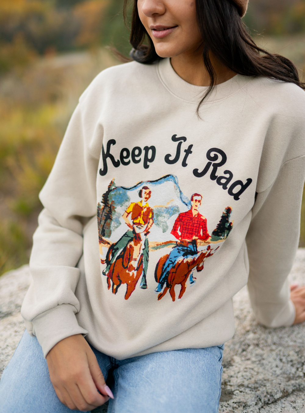 🐎KEEP IT RAD Sweatshirt