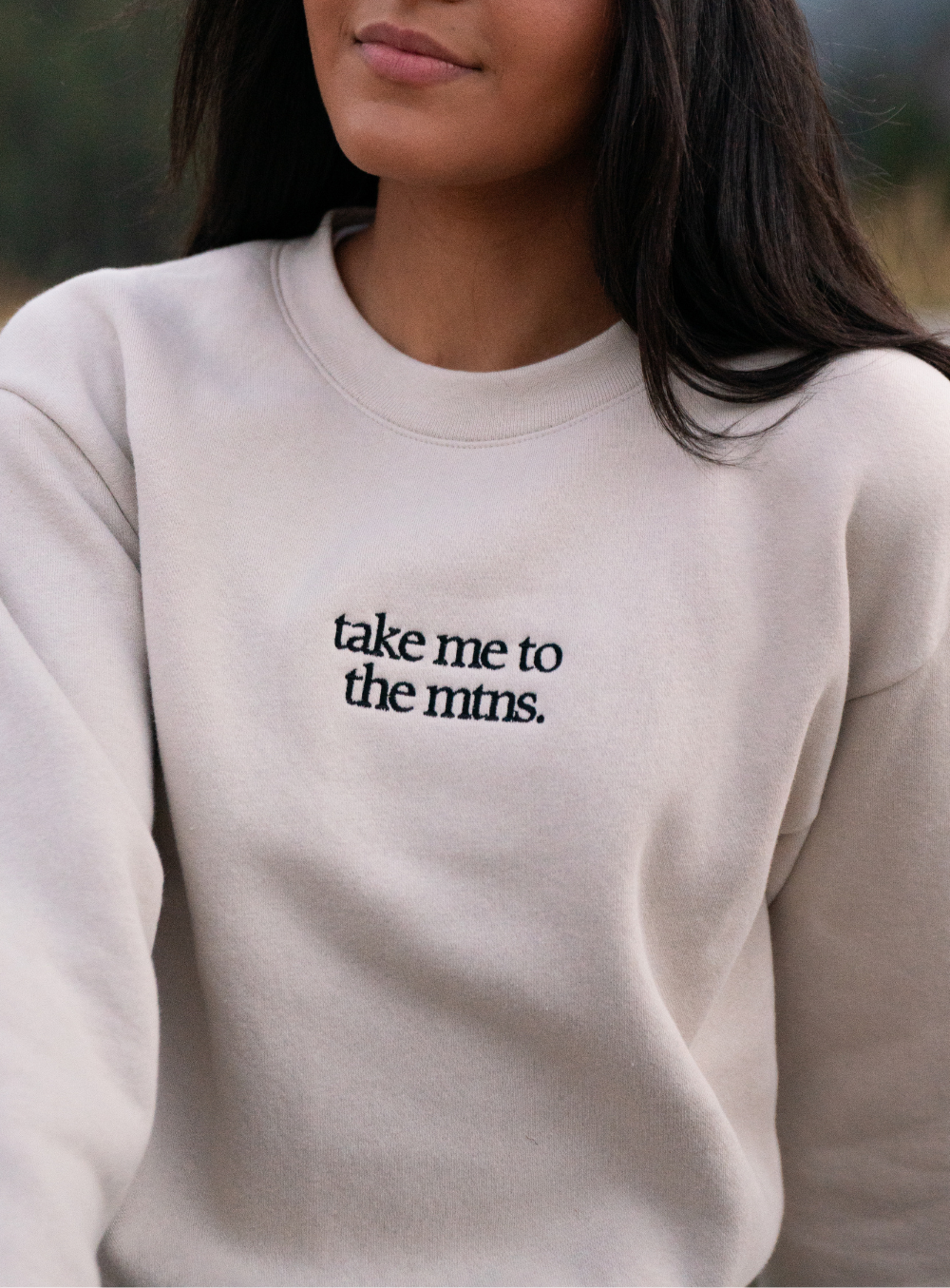 Take Me to the Mtns. sweatshirt (pre-order)