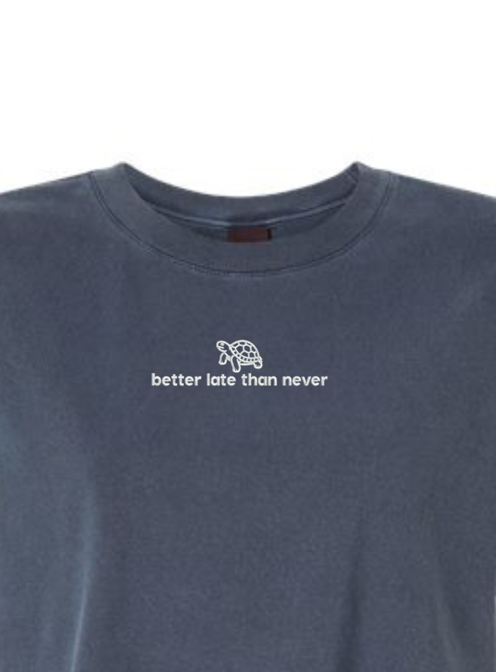 Turtle Time Tee embroidered-preorder