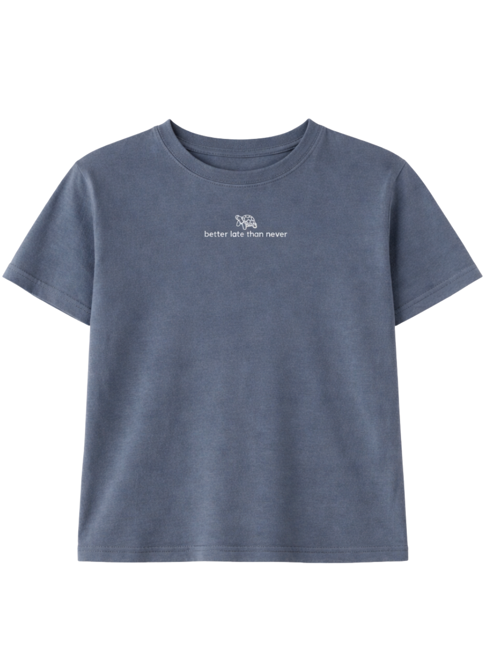 Turtle Time Tee embroidered-preorder