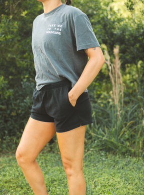 LAKE SHORT-BLACK