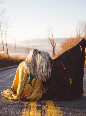 WEEKEND WARRIOR Black Blanket