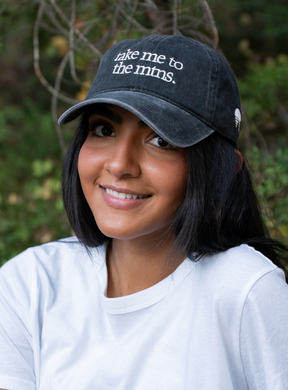 Take Me to the Mtns. Dad cap (pre-order)