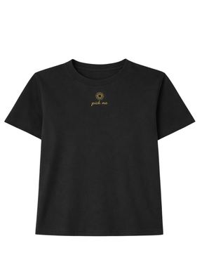 Pick Me Tee embroidered - preorder