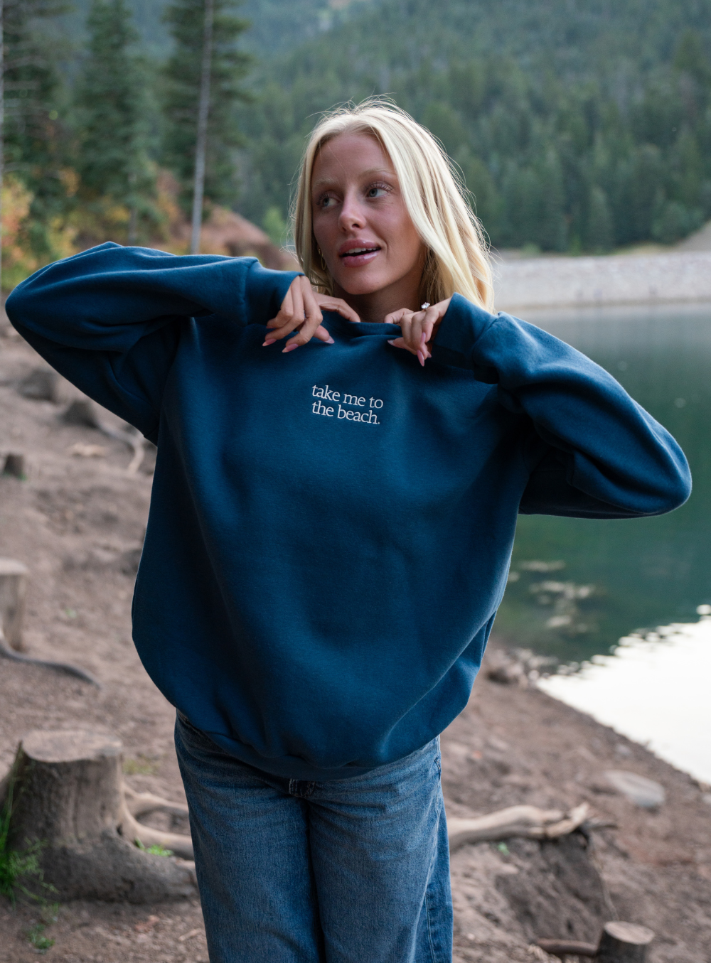 Take Me to the Beach sweatshirt (pre-order)