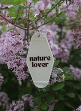 NATURE LOVER KEY TAG