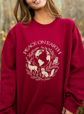 Peace on Earth sweatshirt