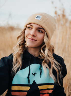 Beige Beanie