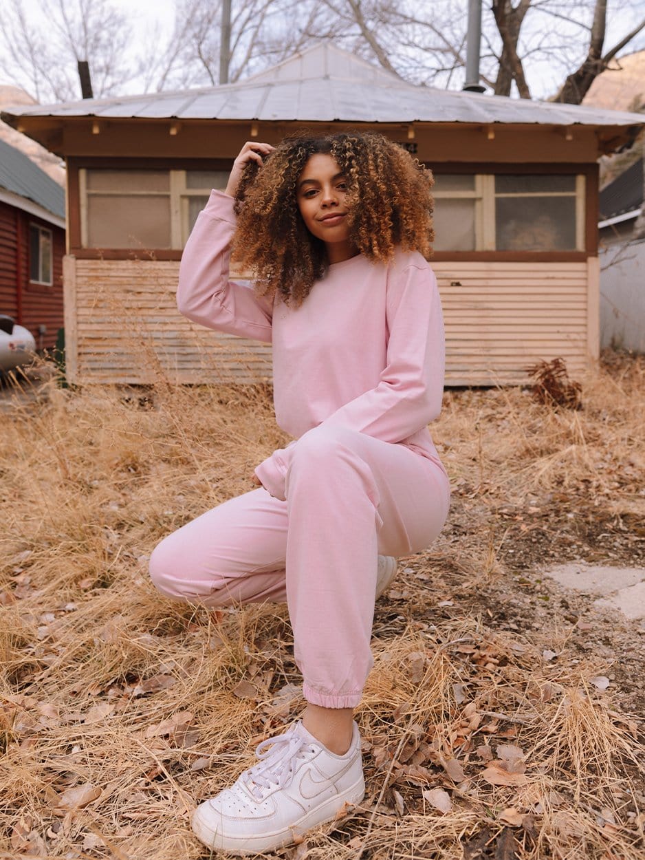 Indy Brand SWEATSHIRT FLORA COLOR SET TOP