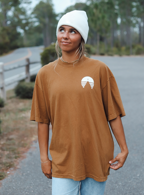 🥾Brown Hiked It Liked it Tee